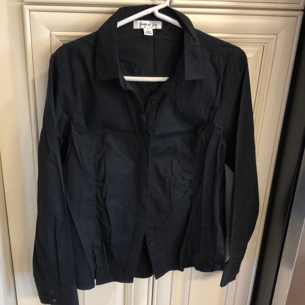 Jennifer and Grace Button Down Top